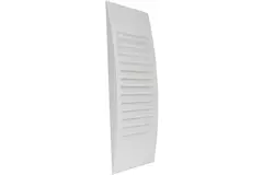 Grille murale 300x140 mm blanc - N30