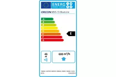 Orcon MVS 15R 550 m³/h - fiche de sécurité