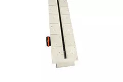Diffuseur à fente sans cadre Ergovent 1050 mm avec diamètre de raccordement 75 mm - modulaire - 1 fente