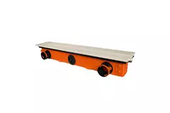 Diffuseur à fente sans cadre Ergovent 1050 mm avec diamètre de raccordement 75 mm - modulaire - 1 fente