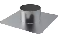 Plaque à coller Thermoduct en aluminium pour roof terminal de 150mm de diamètre - 24 degrés