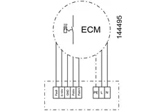 Ventilateur de caisson débit d'air extérieur du moteur - MPS 280 EC 30