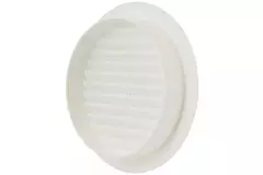 Grille à ailettes diamètre : 100 mm blanc - VR100
