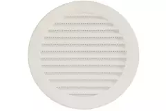 Grille à ailettes diamètre : 100 mm blanc - VR100