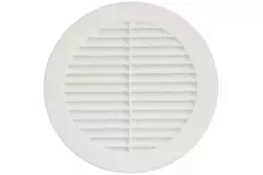 Grille à ailettes diamètre : 150 mm blanc - VR150