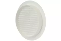 Grille à ailettes diamètre : 150 mm blanc - VR150