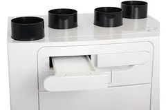 Vent-Axia WTW Sentinel Kinetic Advance 250SX avec préchauffeur - Droite - 250m³/h