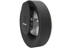 Ventilateur de salle de bains Svara avec minuterie, capteur d'humidité et de lumière, 100-125 mm (contrôlé par application) NOIR