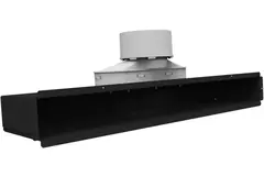 Capteur pour raccordement au plafond ou au mur Vent-Axia Uniflexplus 1x Ø90mm