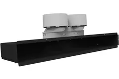 Capteur pour raccordement au plafond ou au mur Vent-Axia Uniflexplus 2 x 90 mm de diamètre