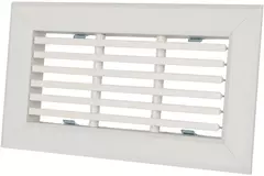 Grille à lames fixes Vent-Axia Uniflexplus 200x100 pour diffuseur mural