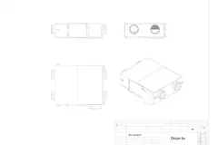 Récupérateur de chaleur Orcon 600 EC-E - 600m³/h
