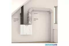 Ubbink VMC double flux unité murale Ubiflux Vigor W600 4/0 droite