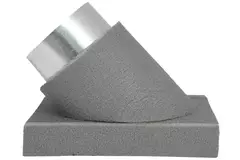 Thermoduct 90 Grad Abzweig 80 mm