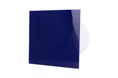 Air Roxy vmc salle de bain avec diamètre de raccordement 125 mm avec minuteur et départ différé - front en plastique bleu