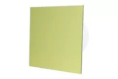 Air Roxy vmc salle de bain avec diamètre de raccordement 100 mm avec minuterie - front doré en aluminium