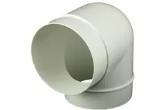 Coude rond en plastique à 90 ° diamètre : 150 mm AL150-90