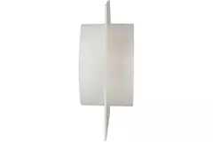Diamètre plaque murale avec clapet anti-retour ronde en plastique : 100 mm - AFV100