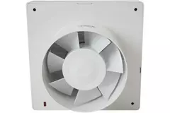 Europlast vmc salle de bain Ø 100 mm Blanc avec clapet à fermeture automatique - de luxe X100Z