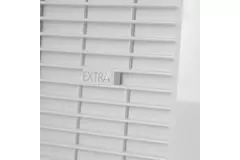 Europlast vmc salle de bain Ø 100 mm Blanc avec clapet à fermeture automatique - de luxe X100Z