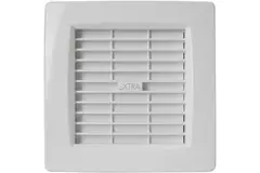 Europlast vmc salle de bain Ø 100 mm Blanc avec clapet à fermeture automatique - de luxe X100Z