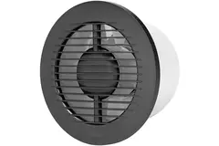 VMC salle de bain rond rond Ø 125 mm anthracite - base EA125A