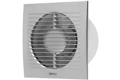 VMC salle de bain Ø100 mm Argent avec minuterie et capteurs d'humidité - standaard EE100HTS
