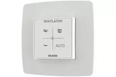 Interrupteur de commande Duco RF/câblé blanc