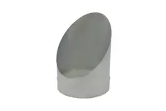 Grille tubulaire à 45 degrés avec diamètre de maille : 100 mm - sur mesure RAL7035