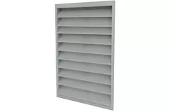 Grille murale extérieure en acier galvanisé 200x800