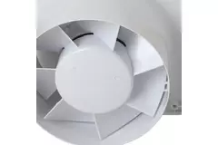 VMC Salle De Bain Europlast 100mm Argent Avec Minuterie & Capteur Humidité - Neuf
