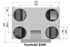 Zehnder Stork ComfoAir E400 R module RF