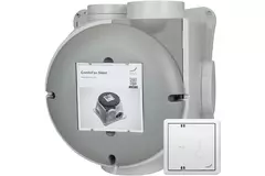 Zehnder ComfoFan Silent 460 m³/h + capteur de CO₂ - fiche avec mise à la terre