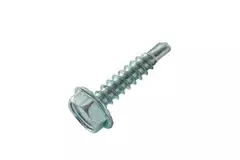 Vis à tôle - 6,3 x 38mm - tête hexagonale - 50 pièces