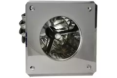 Tourelle de ventilation alimentée par le vent Cowl 150 mm en acier inoxydable avec solin de toit incluse - 65m3/h