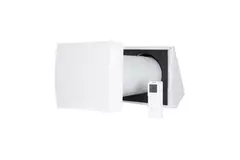 WTW décentralisé HRU wall Ø100 avec télécommande - 25 m³/h - HRU-WALL-RC-100-25-PEG