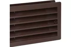 Grille de porte 450 x 92 marron - VR459B