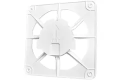 Grille 15 x 15 cm avec front en aluminium doré