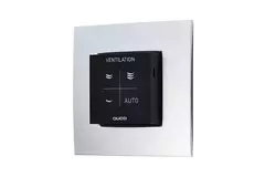 Interrupteur de commande Duco RF/câblé noir