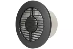 VMC salle de bain rond Ø 100 mm anthracite - base EA100A