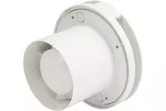 Vmc salle de bain rond Ø 150 mm blanc - Design EAT125T