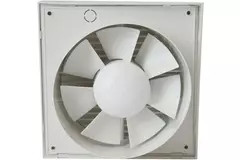 Vmc salle de bain Ø 150 mm blanc avec minuterie et capteur d'humidité - Design EET150HT