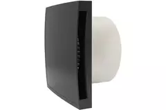 Vmc salle de bain Ø 100 mm anthracite avec minuterie - Design EET100TA
