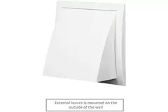 Europlast aérateur double flux 150 mm avec cordon de tirage et fiche