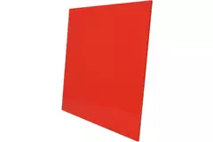 Air Roxy vmc salle de bain avec diamètre de raccordement 125 mm - front en plastique rouge