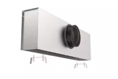 Plénum non isolé pour diffuseur à fentes avec 3 fentes de 400 mm