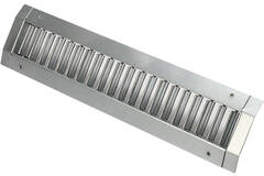 Grille de gaine simple réglable 325x75mm pour gaine 160 à 400mm - DGS-SB325x75