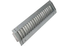 Grille de gaine simple réglable 325x75mm pour gaine 160 à 400mm - DGS-SB325x75