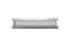 Grille de gaine simple réglable 325x75mm pour gaine 160 à 400mm - DGS-SB325x75
