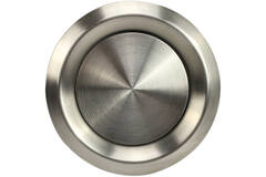 Vanne de ventilation en acier inoxydable 200mm échappement et alimentation avec ressorts de friction - DVI-C200